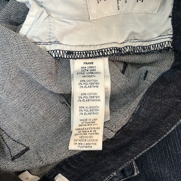 Frame Le Crop Mini Boot Lace Up Jean - Picture 12 of 15